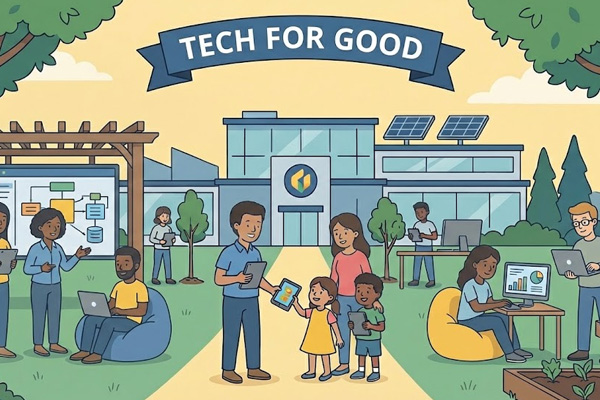 iodev-programs-tech-for-good Company using technology for doing good in the community
